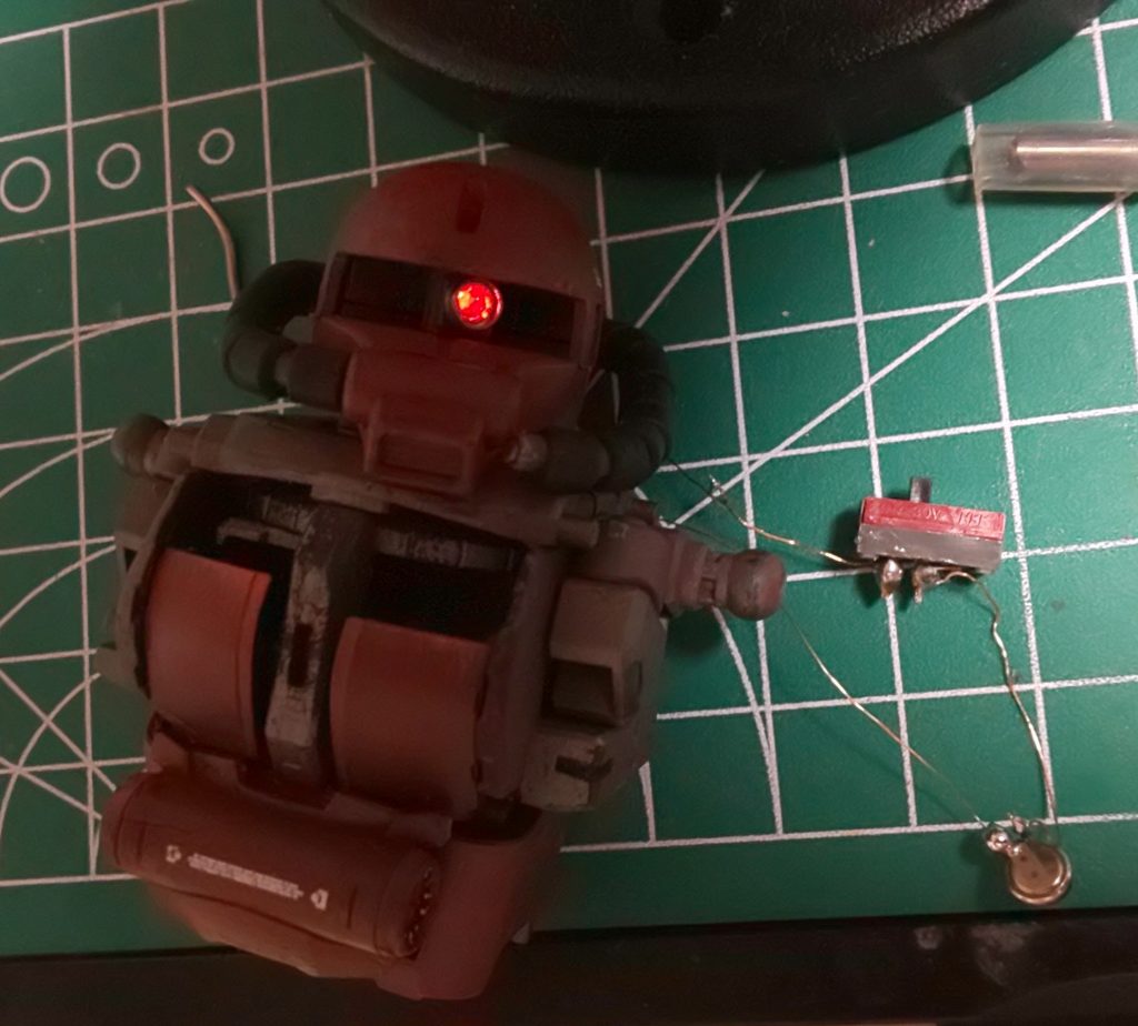 クポーンのあとにスイッチ工作!