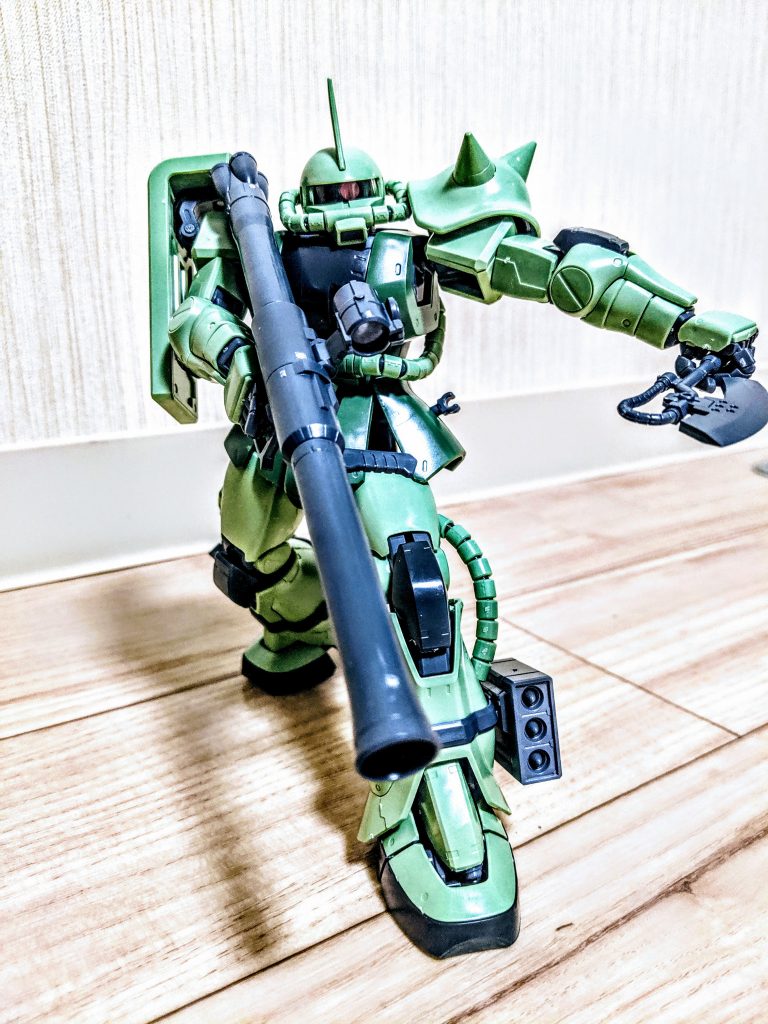 ザクⅡ–4枚目/制作者：れれパパ