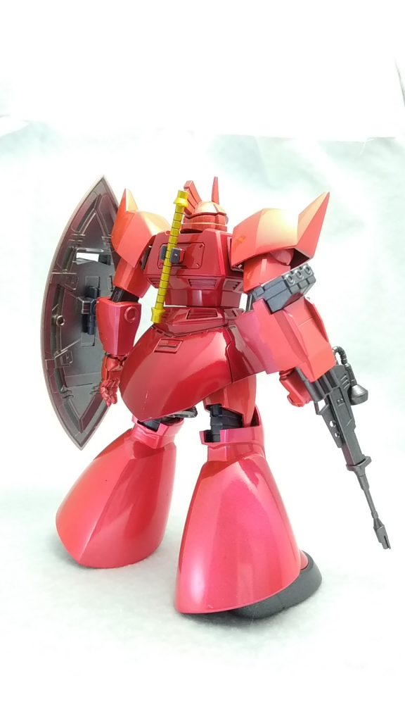 背面
シールド内側は、クレオスのGXメタルブラック