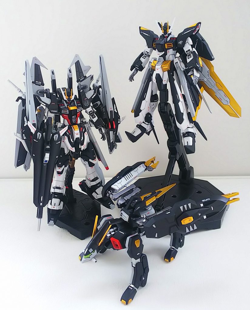 色を合わせたデットエンドサーガとの武装シェアが可能です❤️
バクゥもあと２体つくらないと、、