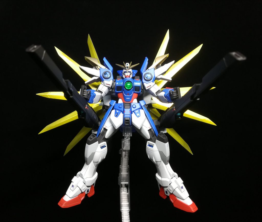 ツインサテライトバスターライフル発射形態!!