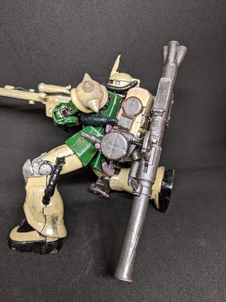 ザクC型スナイパー（ジオン残党軍仕様）–4枚目/制作者：@reizublue