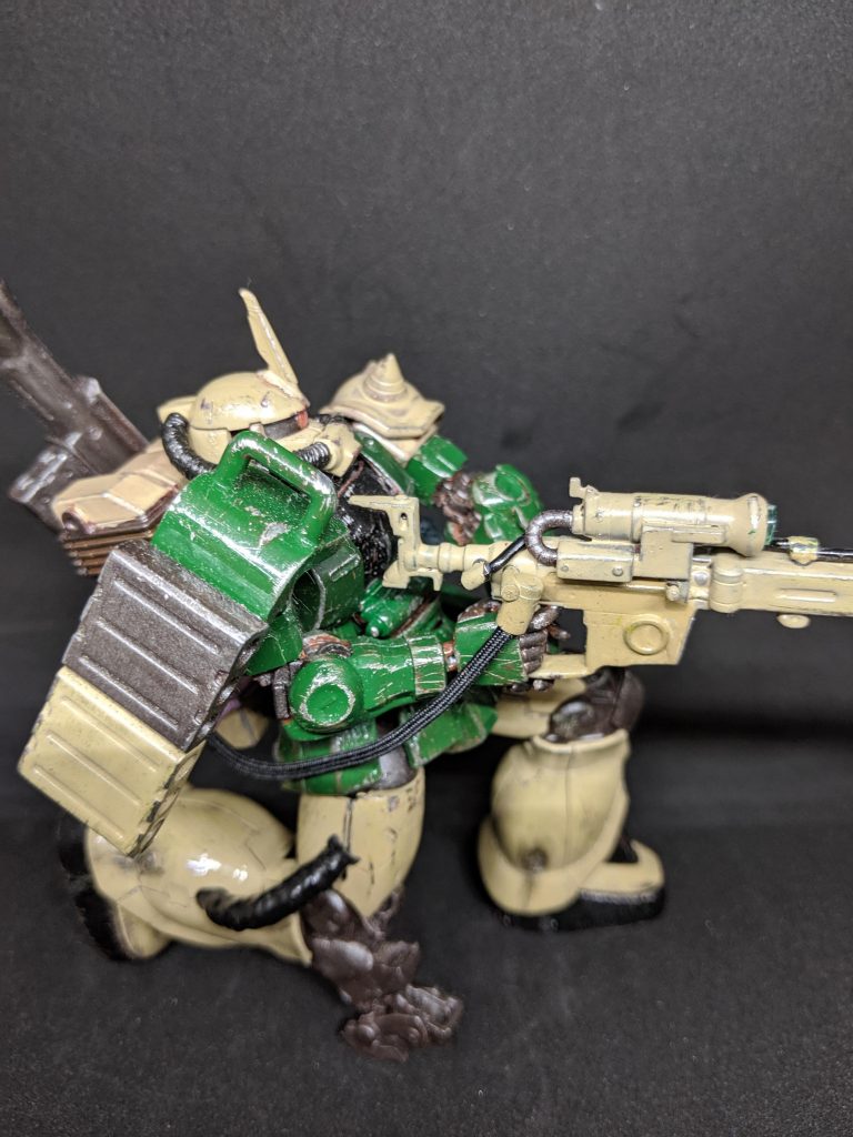 ザクC型スナイパー（ジオン残党軍仕様）–3枚目/制作者：@reizublue