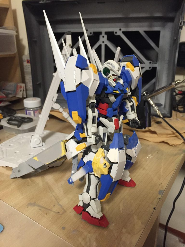 ボリュームとしては過去最高の作業量でした。キット化もされましたがギミック的なことでも差別化できているため、自分としては満足のいく作品です。