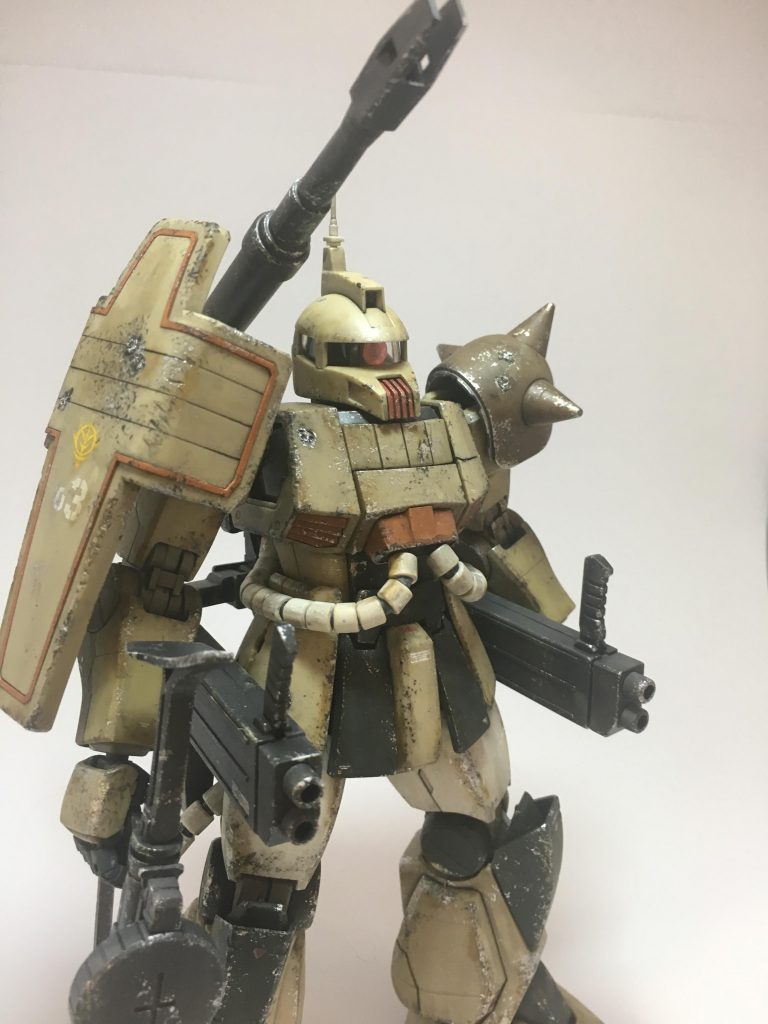 砂塵の中の攻防戦–4枚目/制作者：またたびだんご