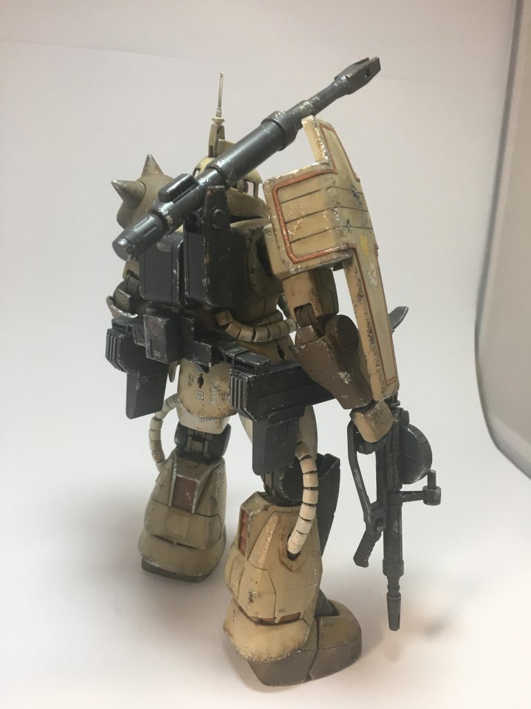 砂塵の中の攻防戦–5枚目/制作者：またたびだんご