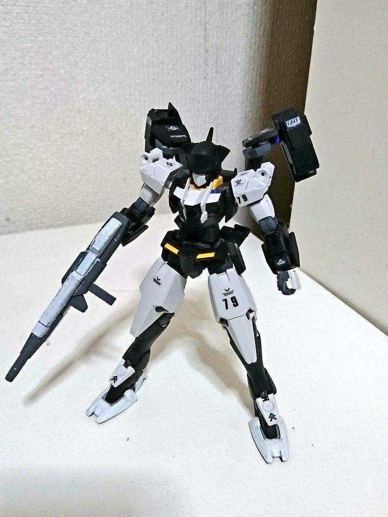 流用パーツ
HGジンクスの脚部
HGダブルオーダイバーの腕部と胸部と腰部
HGGエグゼスのバックパックとビームライフル
ＡＧGエグゼスジャックエッジの頭部他