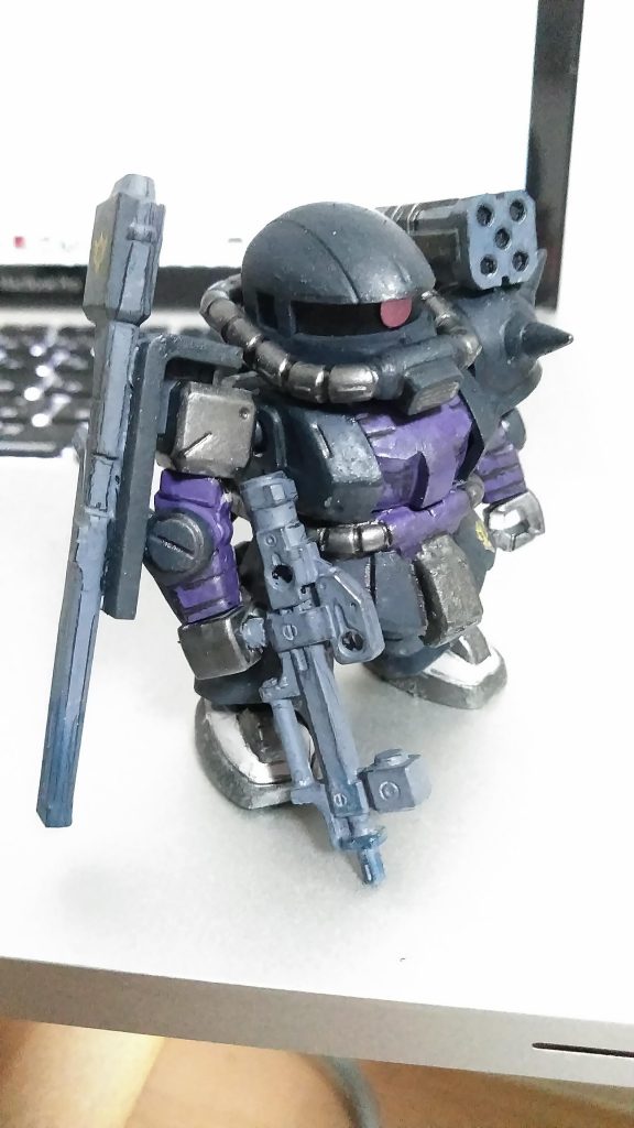 前回のリアルタイプカラーのときは塗っただけでしたが、今回は少し改造。