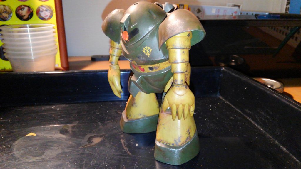 肩を一度切り離して再接着