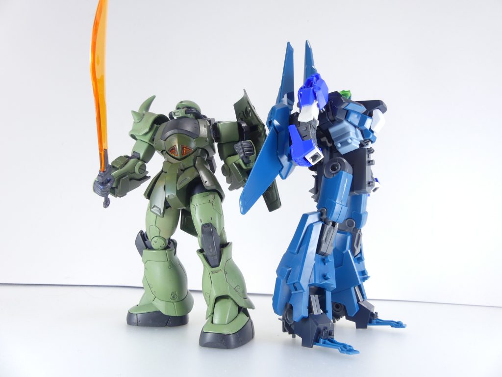 妹のためのガンプラ：リゼル（隊長機）は買ってきた。さて、どうしよう。妹のオーダーを聞きつつ、キルシュはガンプラを作る。自分の全ての想像力を働かせ、再び光を灯す妹のために。勿論彼らはアルザスと出会うことになるのですがそれはまだずっと先の話。妹のガンプラはまだ作り始めたばかり。完成は配信開始前あたりを予定しています。