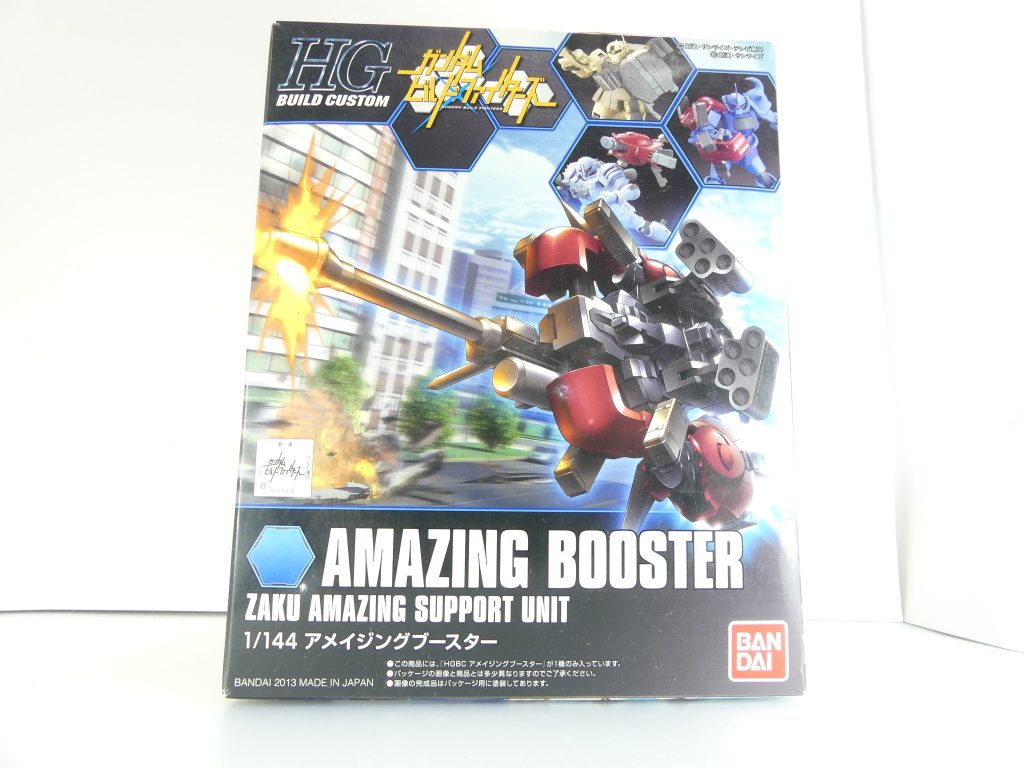 【武装データ】キット種別:HGBC(ハイグレードビルドカスタム)発売:2013年10月価格:700円(税抜き)関連ガンプラ:HGBF ザクアメイジング(ジョイント、本体他一部を除く本武装が付属)HGBF ザクアメイジング(ハンドガンの懸架パーツが付属)