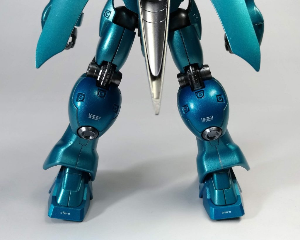 個人的にはこの足の裏の色分けが最も気に入っています。もう少し色分けする箇所を増やしたほうがよかったかもしれない…。