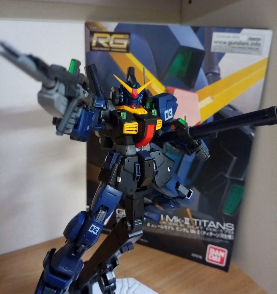 エリート集まりのティターンズならライフルとバズーカ2丁で無双することもあったかも!?
いつか大量に量産されたMk-Ⅱとハイザックの部隊作りたいです(笑)