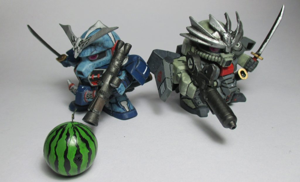 ＢＢ戦士　ザク三兄弟–3枚目/制作者：ゴッグダス