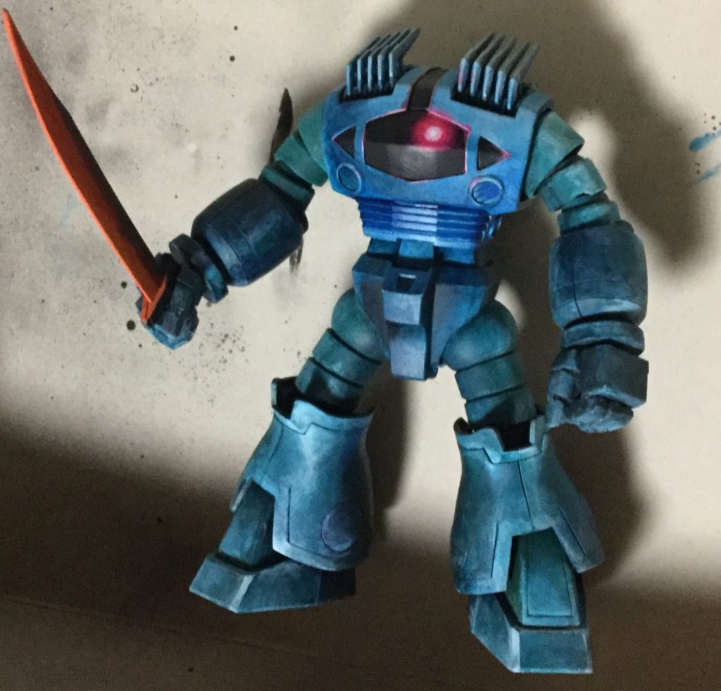 全体に大雑把に色がついたところ