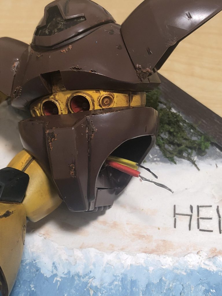 ンハァ〜〜〜〜〜〜〜〜〜〜！！！フンガァ〜〜〜〜〜〜〜〜〜〜〜〜〜〜〜〜〜〜〜〜〜〜〜〜〜〜〜〜〜！！！！
ってチッピングとダメージ加工として配線出しました