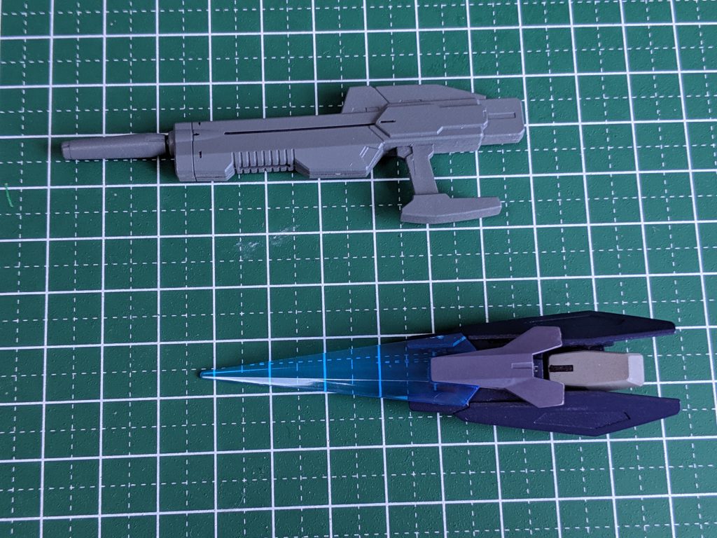 シールドを見やすく。ライフルはまだいじれる要素がありそう。
