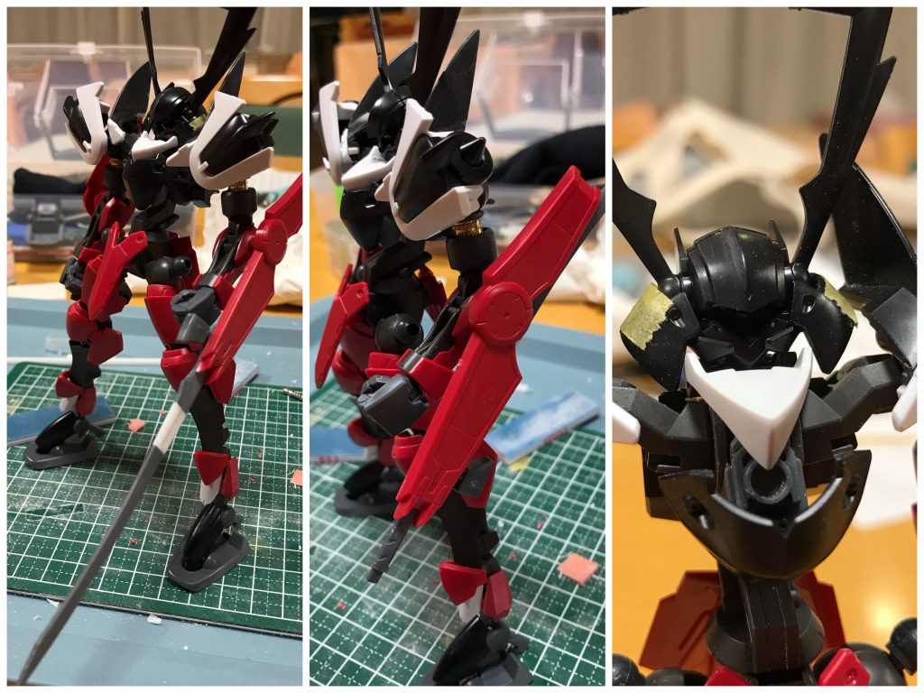 シラヌイ延長。接続にはネオジム磁石。切り刻んでトライパニッシャーを仕込む。
9/1