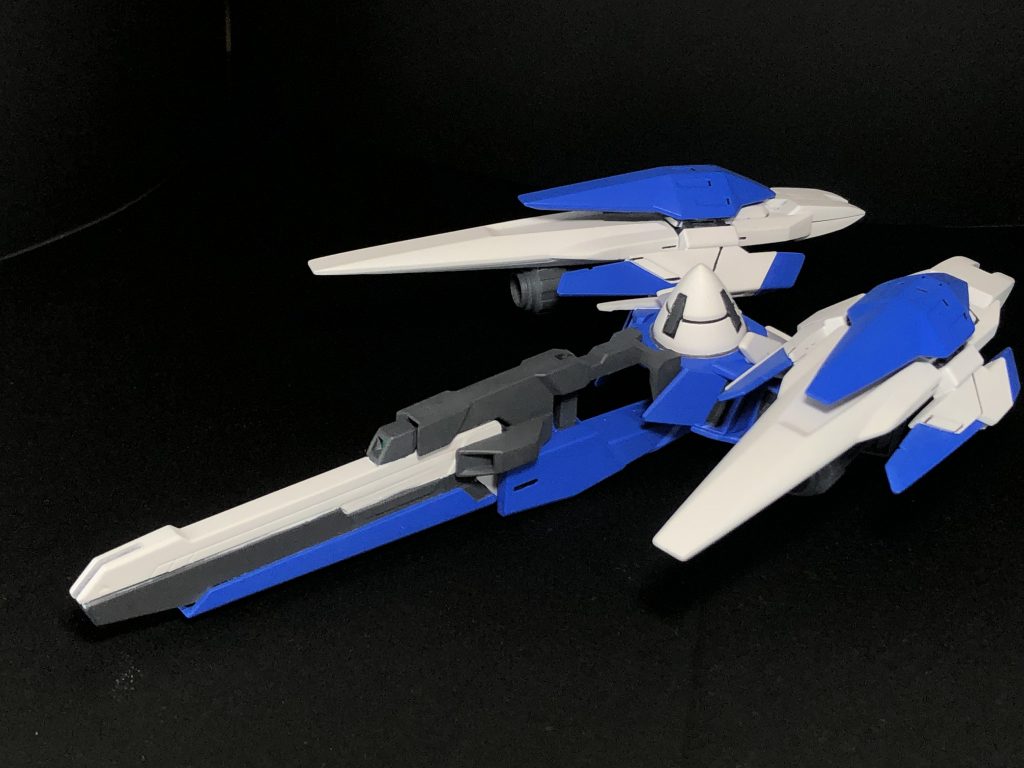 型式番号:GNF-003サテライトライザーパック搭載武装GNソードⅢブラスターサイドバインダー(大型GNシールド)-GNサテライトキャノン-GNマイクロミサイル