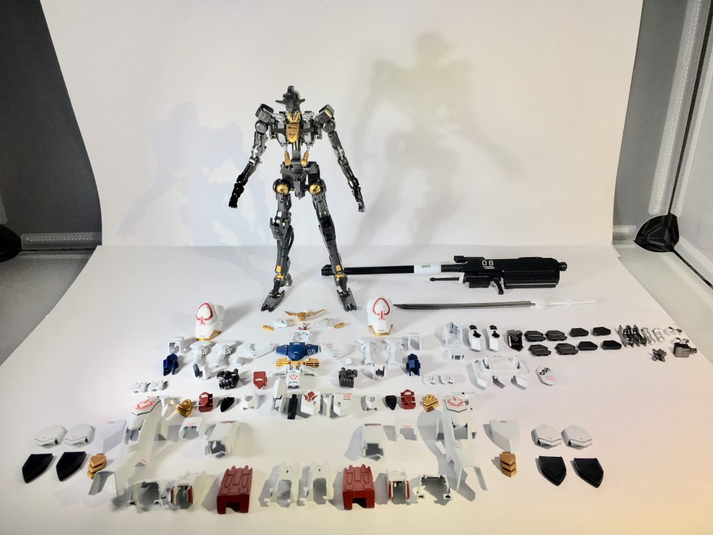 塗り分ける箇所は何箇所かありますがパーツ分割はかなり優秀だと思います😊