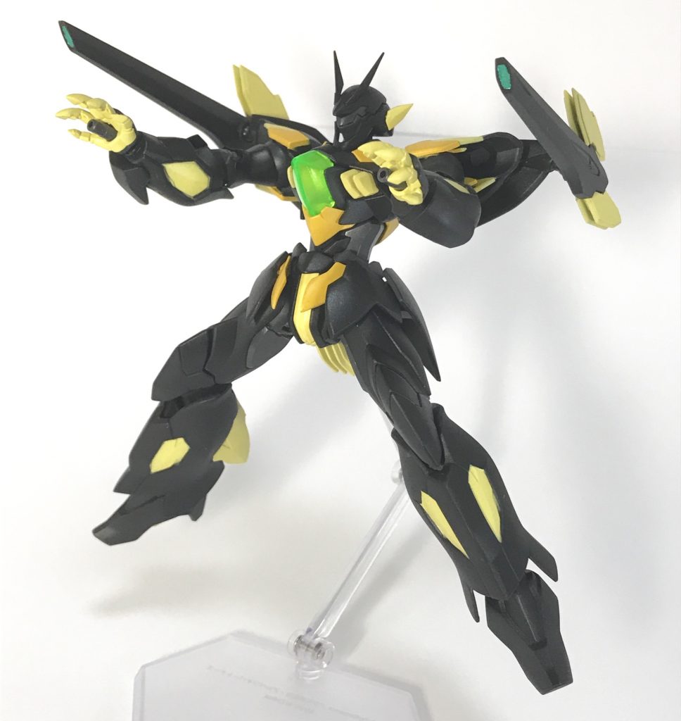 バルカン構え
手首パーツはクローをシャープ化しました。