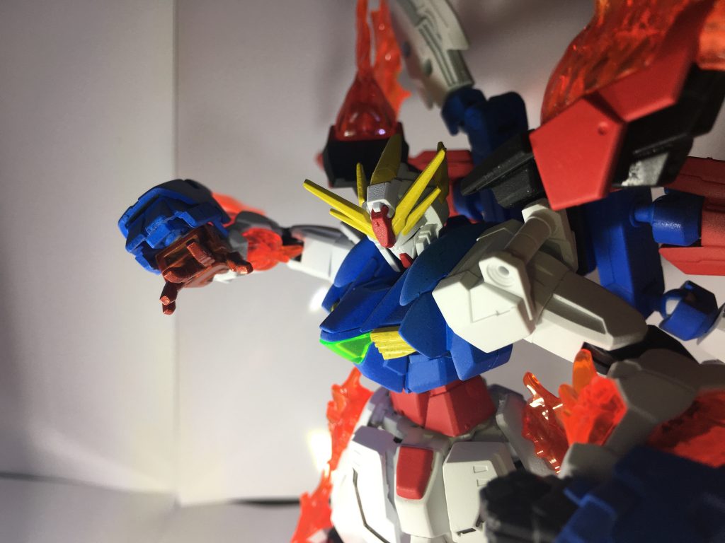 「灼熱っっっ!!」
「バーニングッッッ、フィンガーーーー!!」