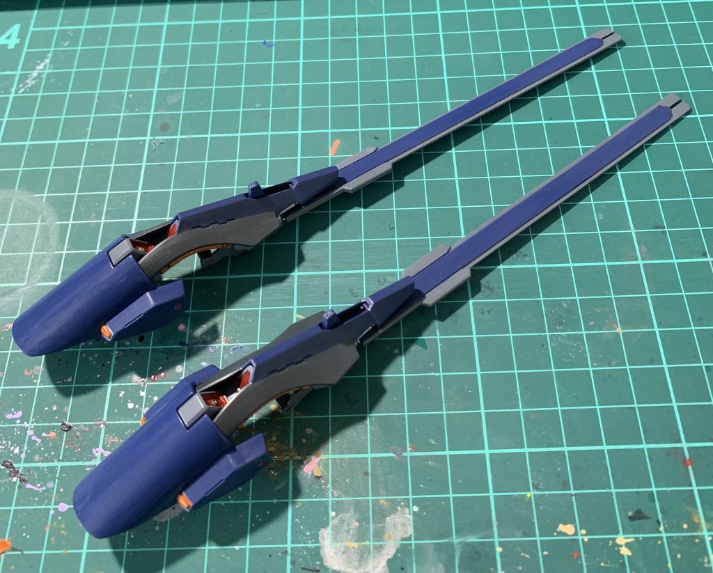 全然見えなくなる所も含めて細部まで塗り分けております(ﾟ∀ﾟ)