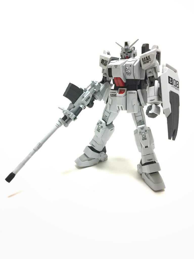 HGUC 陸戦型ガンダム–2枚目/制作者：gunplacraft