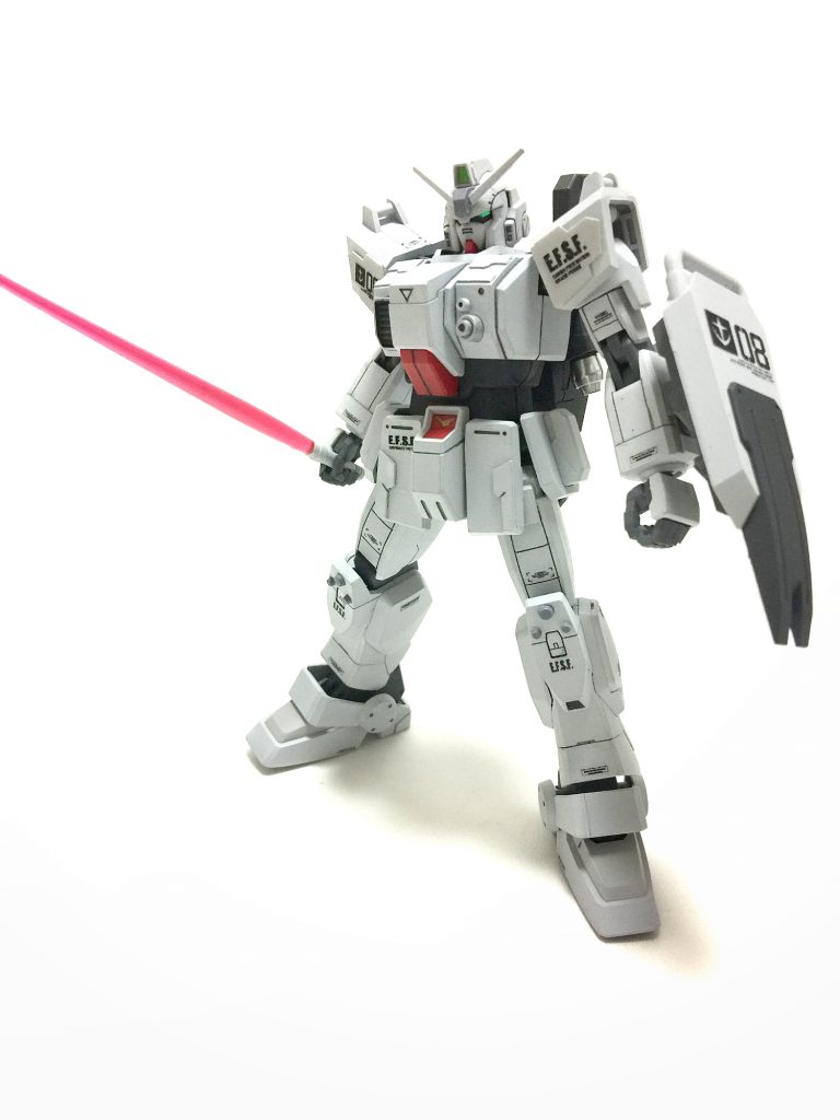 HGUC 陸戦型ガンダム–5枚目/制作者：gunplacraft