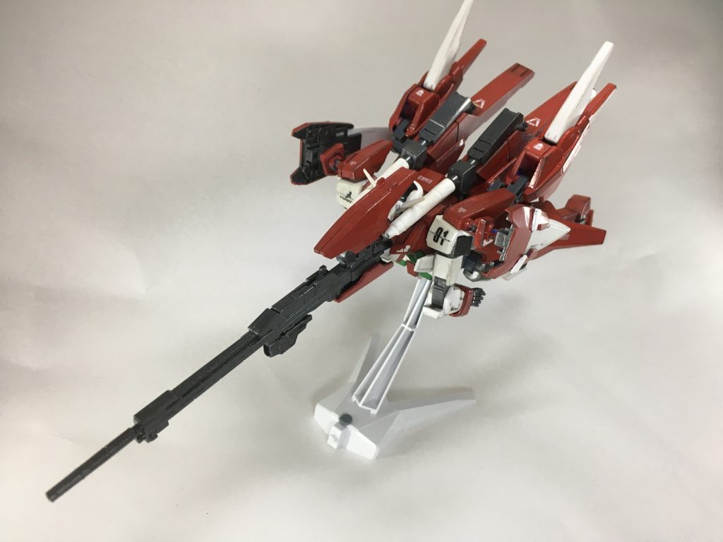 一応、可変します。が、シルエットが細長い…w