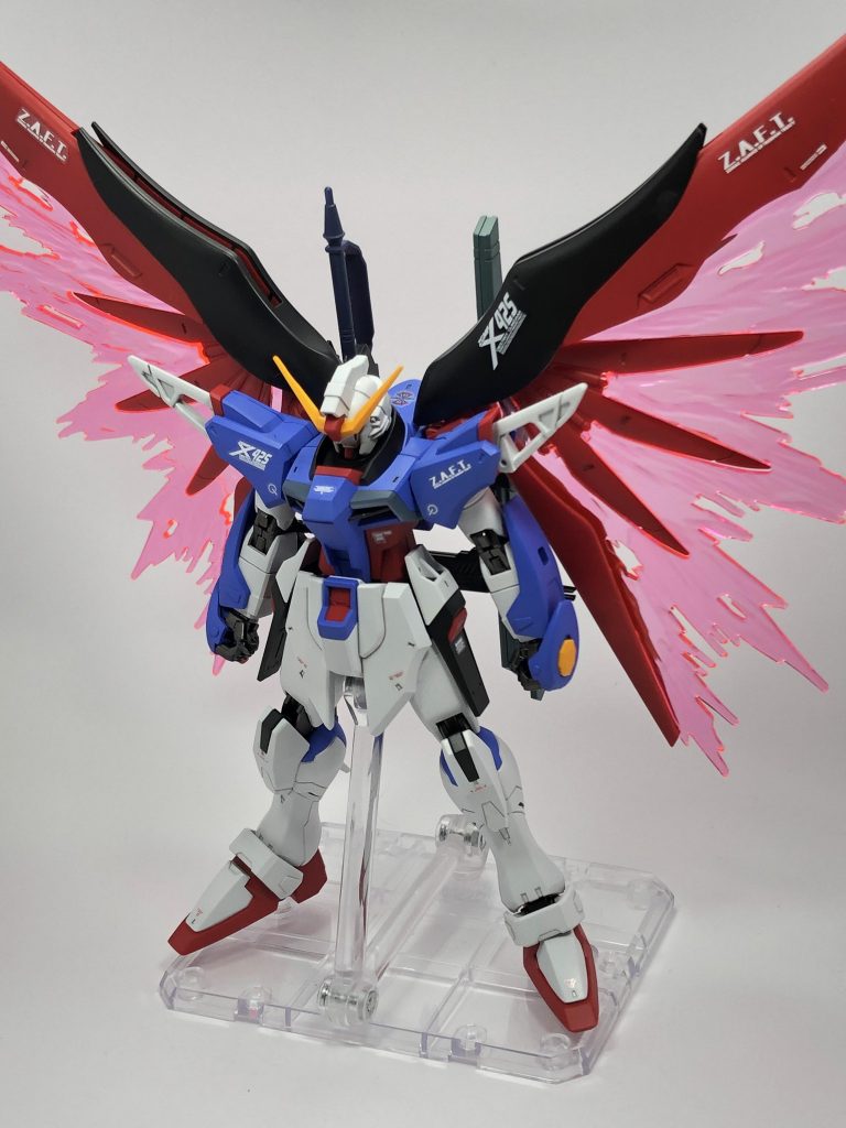 HGCEデスティニーガンダム–2枚目/制作者：デコポン