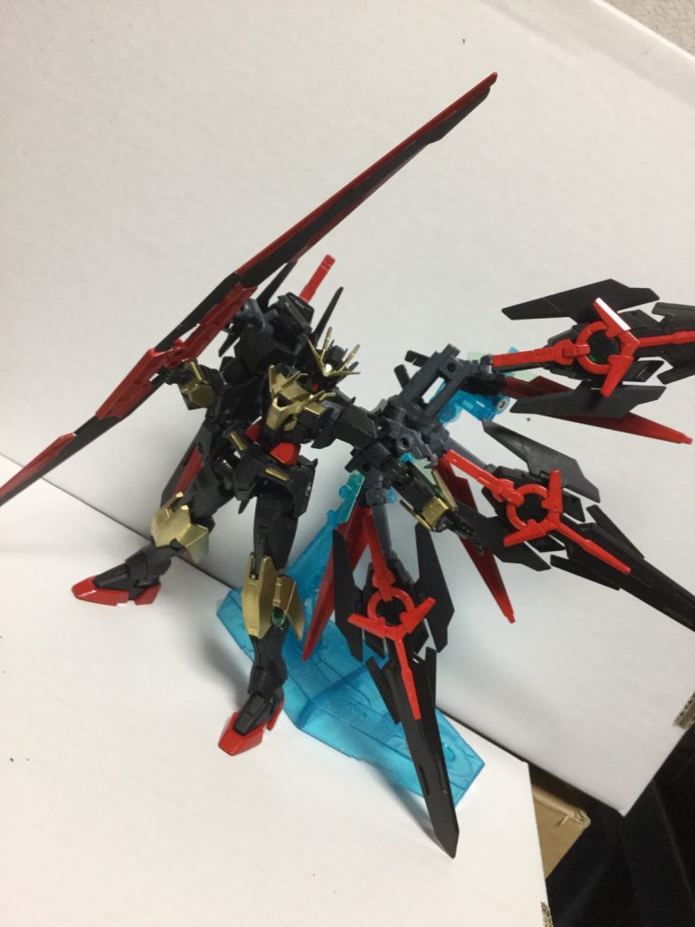 トランザム発動&GNドライブ展開