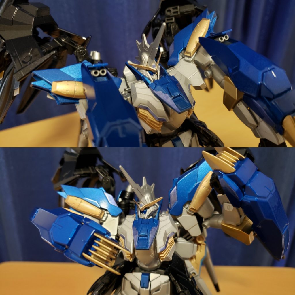 二連装ビームキャノン
手甲のハッチを開いて放つ近接戦闘用。
スティールネイル
高周波剣爪。戦闘データを基に周波数を変え対象の装甲を容易く両断する。