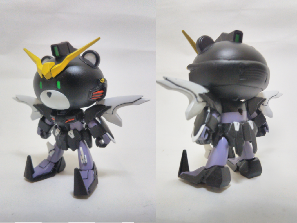 カラーリングはSDEXデスサイズヘルを参考にしました。