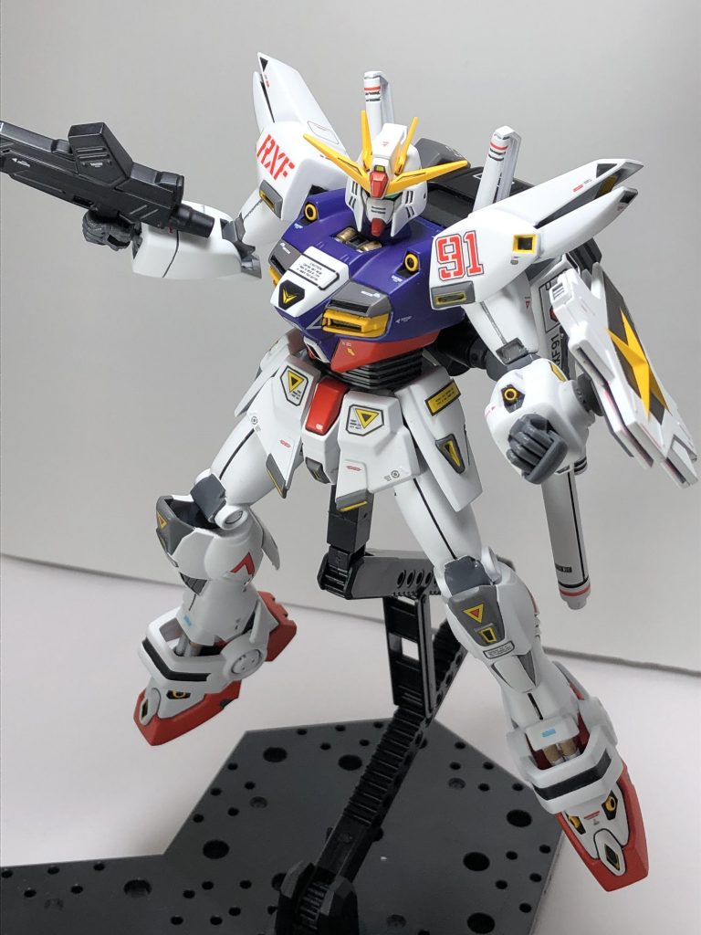 最後は決めポーズ