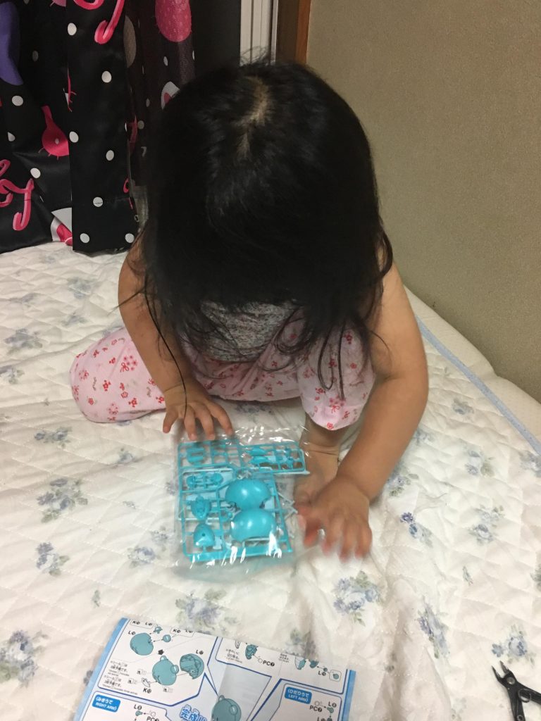 ランナー切り外し以外は、組み立て簡単なキットでした(๑╹ω╹๑ )