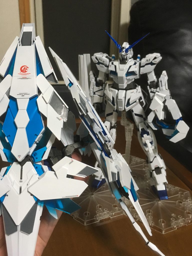 アクションベースの支柱1本では重過ぎて保持出来なかったので二本使い推奨w