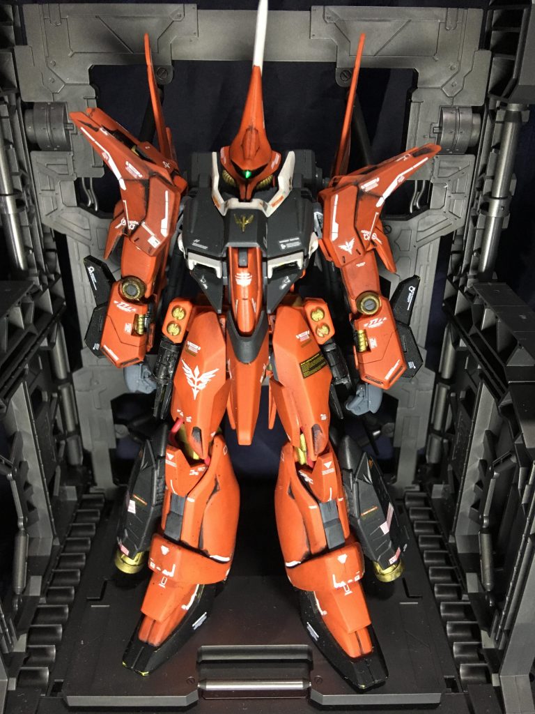 前方からの画像
製作過程は、ツイッターでちょこちょこあげているので其方を参照(フォロワーが少なく意欲少なくて超飛び飛びですが…)