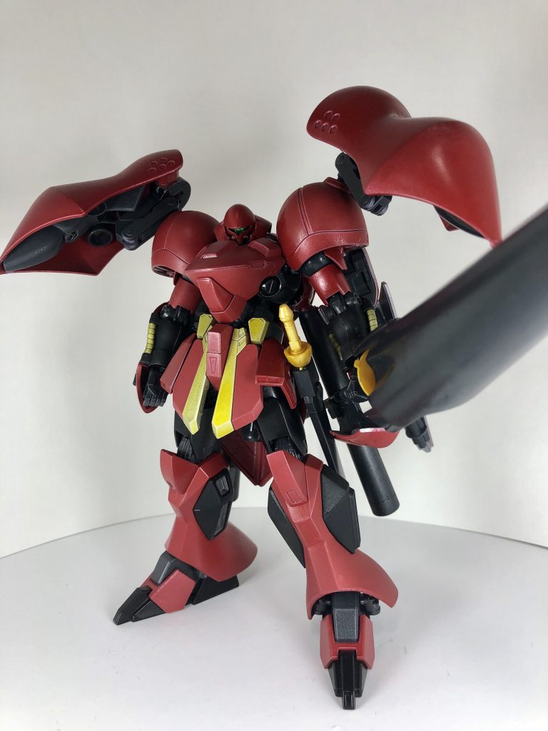 メイン武装はシュッルムブースターで作った大型ランス。