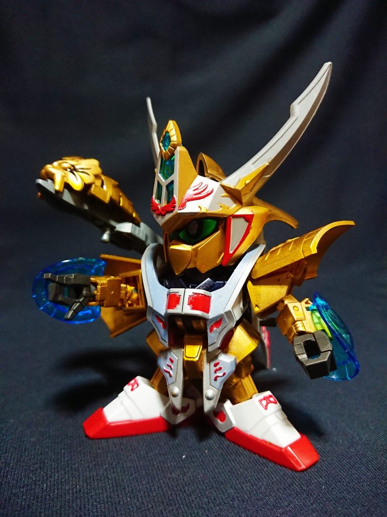 百式改に2パターンあるように、近接戦時は百式改、遠距離戦時は量産型百式改としました。
FA百式ではないため上半身のみ派手になりすぎないよう手を加えています。