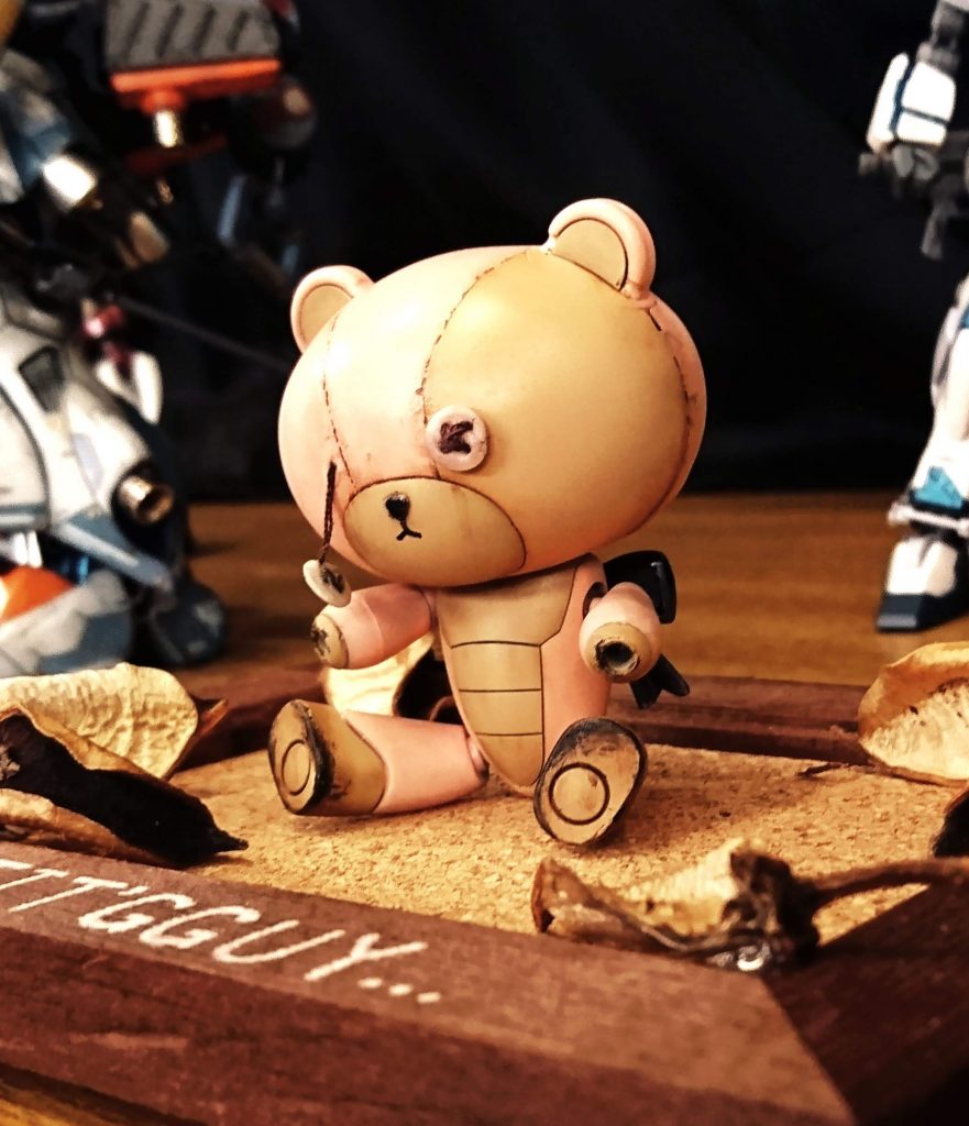 こちらは私のお気に入りの角度から(●´ω`●)♡
なんとも言えない汚れ方…本格的なウェザリングはこれが初めてですw(*ノω<*)