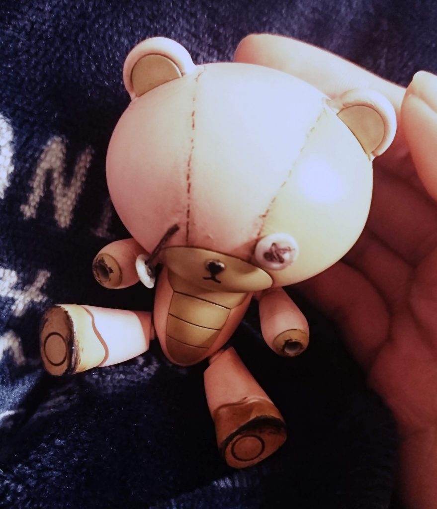 こう見ると少しはぬいぐるみっぽさが出てるかな?w( ºΔº ;)
かわいいですね〜w(*>ω<*)←ばか親感w