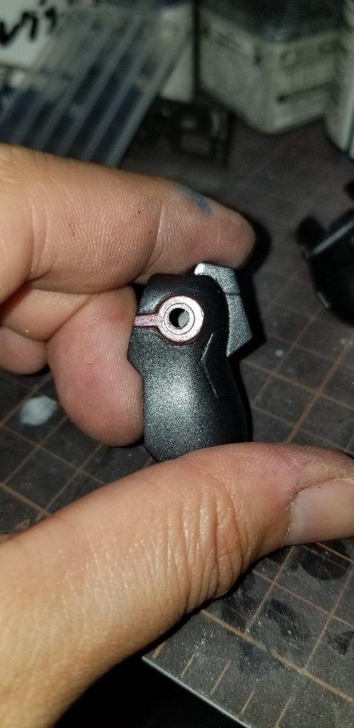 ビームサーベルのギミックの制作