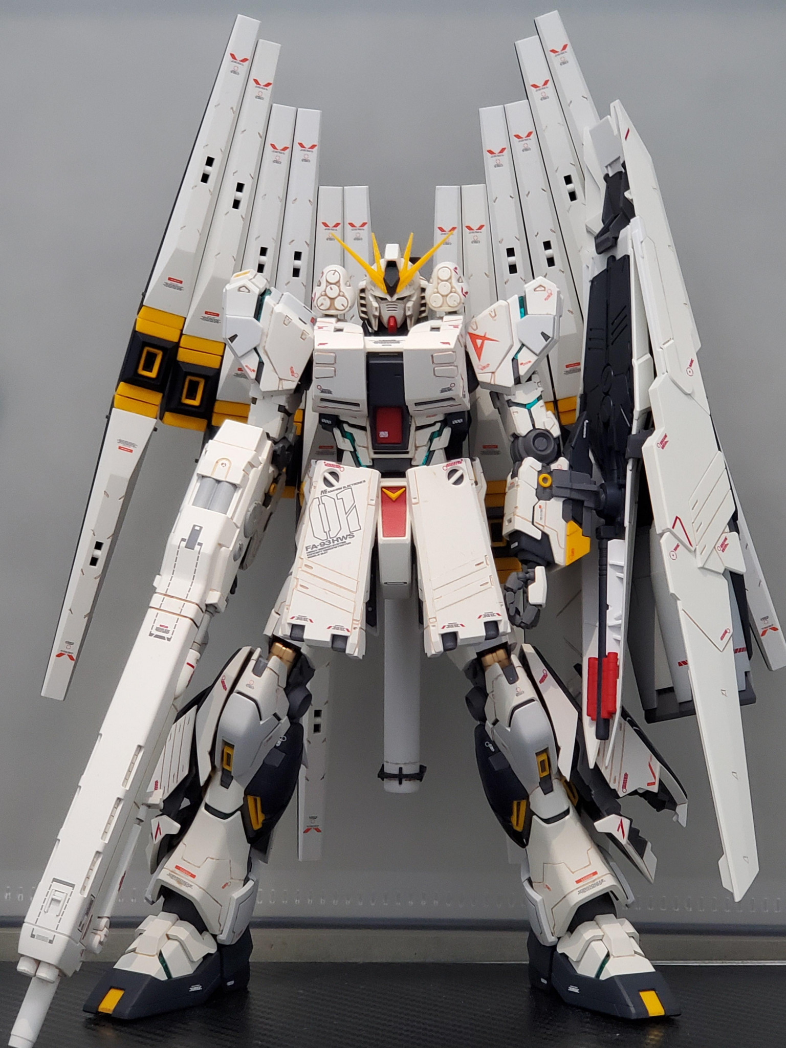 MG νガンダムverka hws-