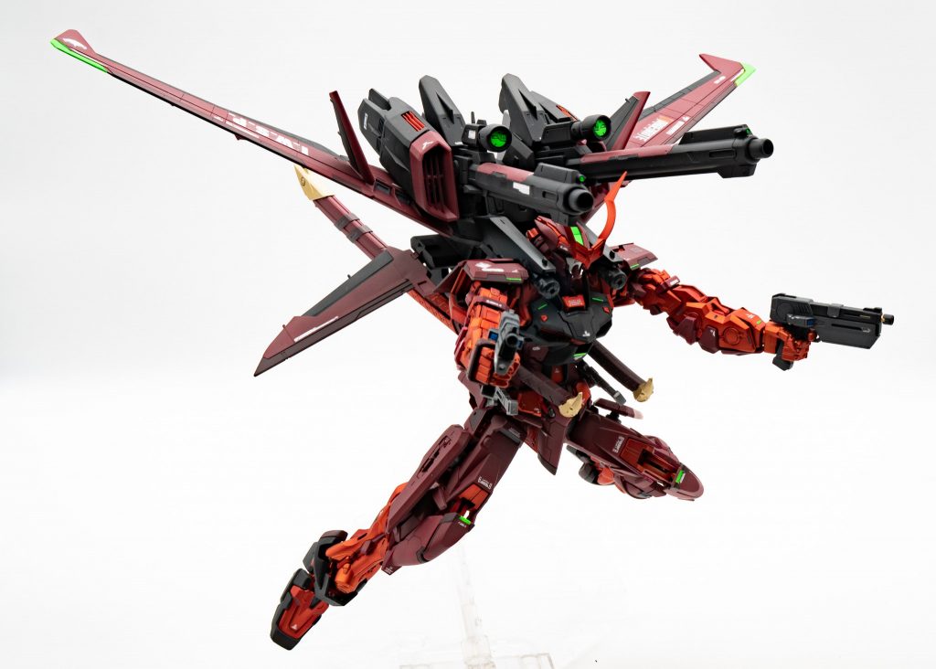 シールドを装備しなかったぶん両腕を使用できるのでビームショーティーとの相性は良かったです