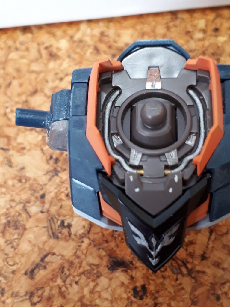 1ヵ所だけカッパーを塗ってみましたが、塗るのが難しい‼️　今後の課題です。