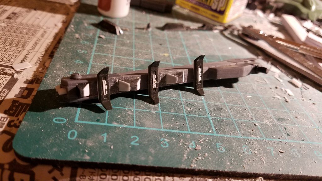 フレスベルグはコトブキのプロペラタンク角を加工し転換出来るようにしました。