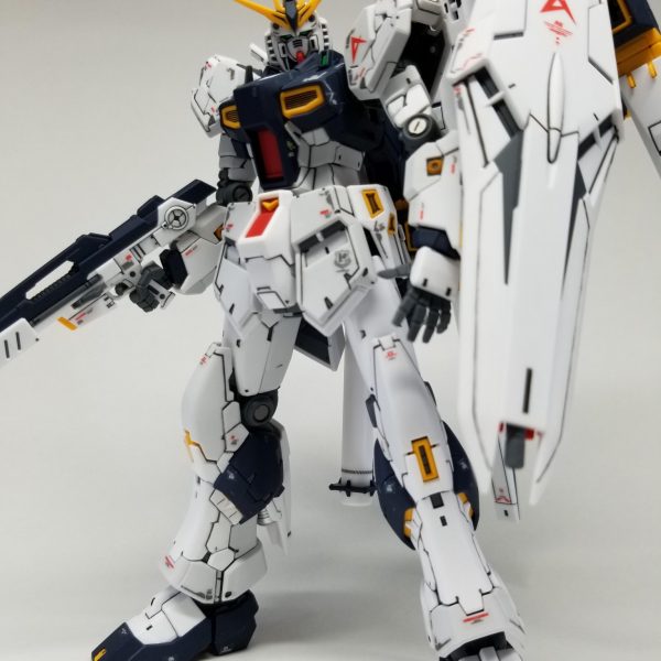 RG ニューガンダム ノーマル装備+ダブルフィンファンネル装備