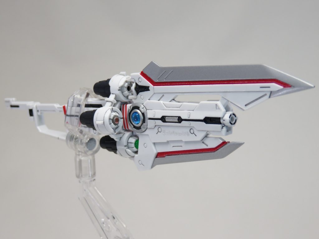 ビルドカッターの刃の塗装範囲を変えています