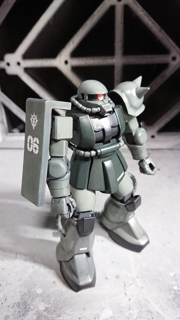 1/144 HG MS-06 量産型ザク–2枚目/制作者：@midori_model